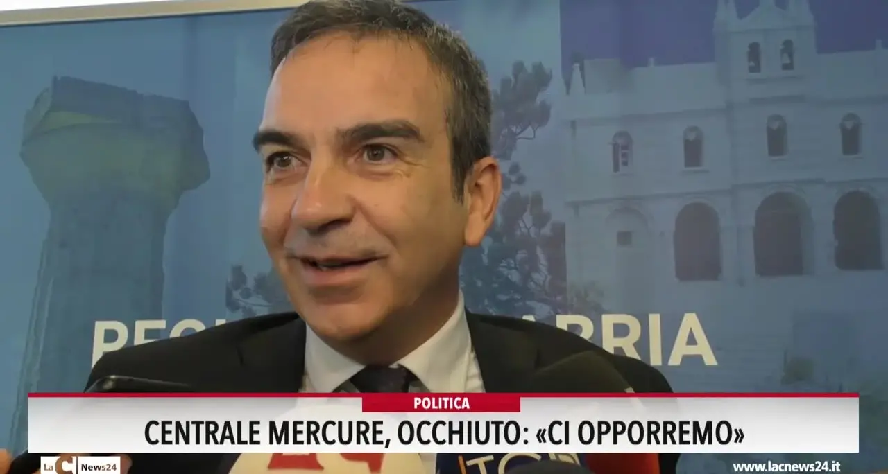 Centrale Mercure, Occhiuto: «Ci opporremo»