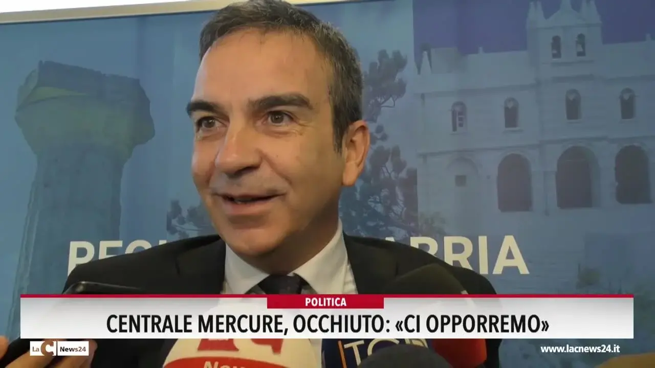 Centrale Mercure, Occhiuto: «Ci opporremo»