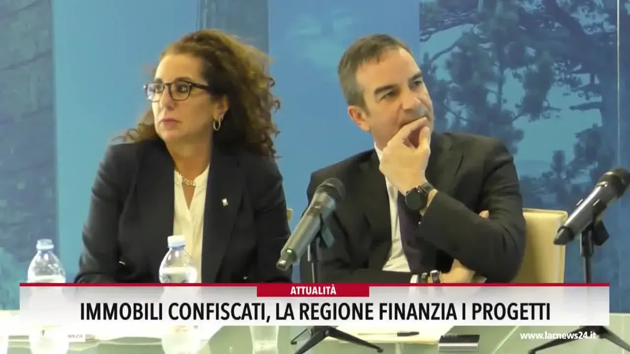 Immobili confiscati, la Regione finanzia i progetti