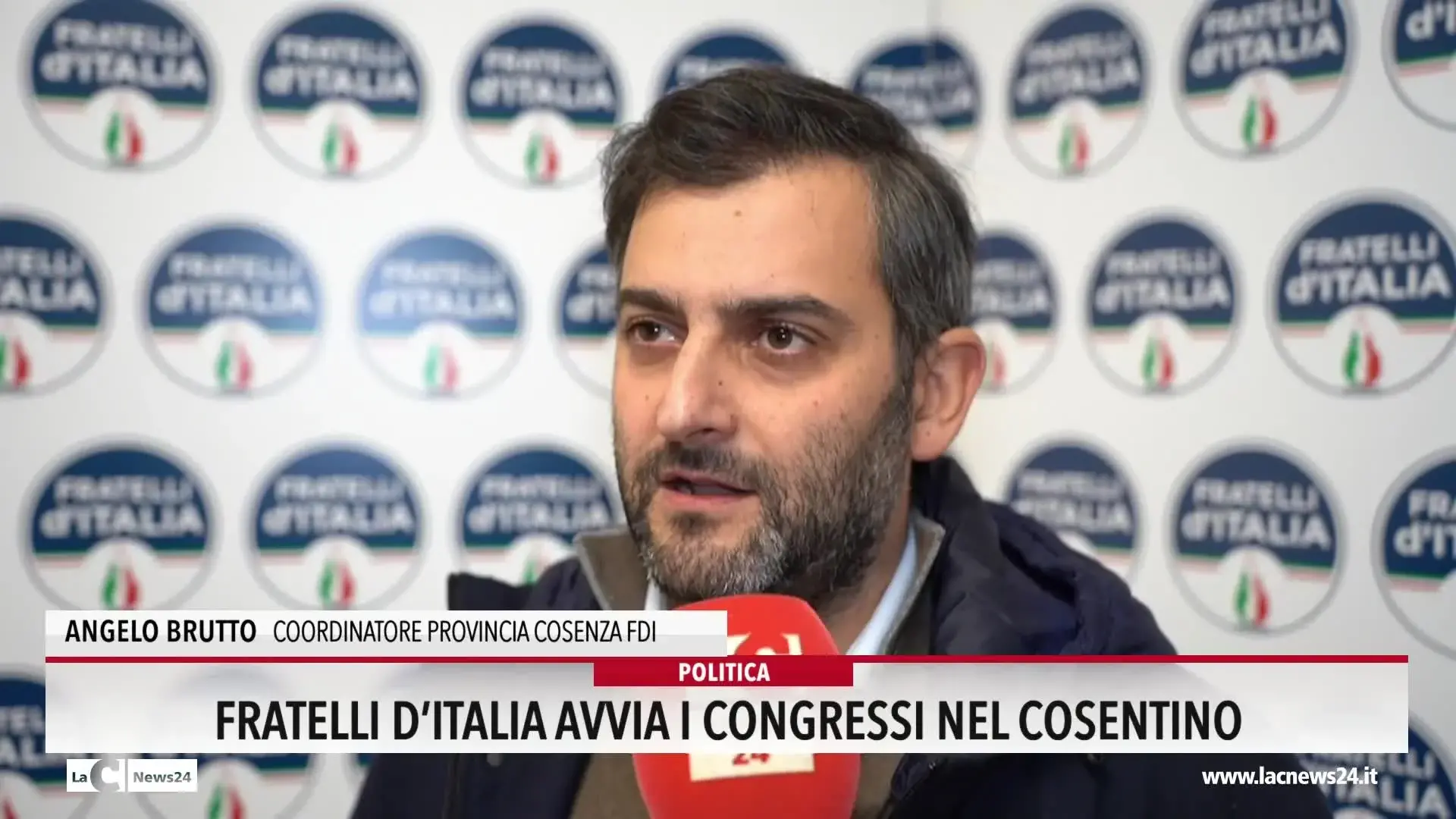 Fratelli d'Italia avvia i congressi nel Cosentino