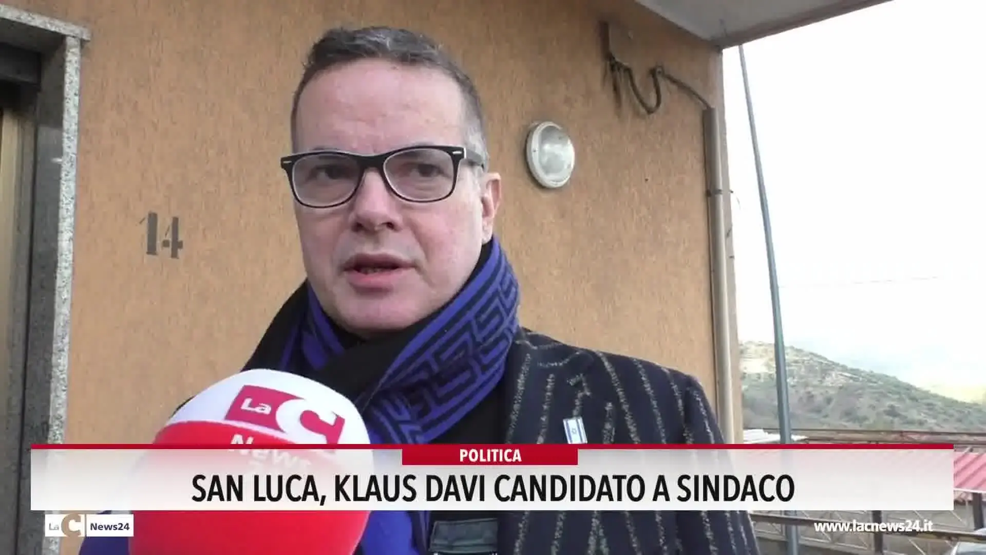 San Luca, Klaus Davi candidato a sindaco