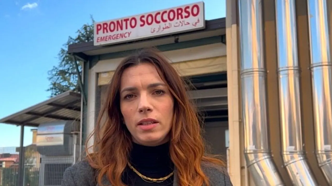 Vittoria Baldino dopo la visita ispettiva all\\'ospedale sangiovannese