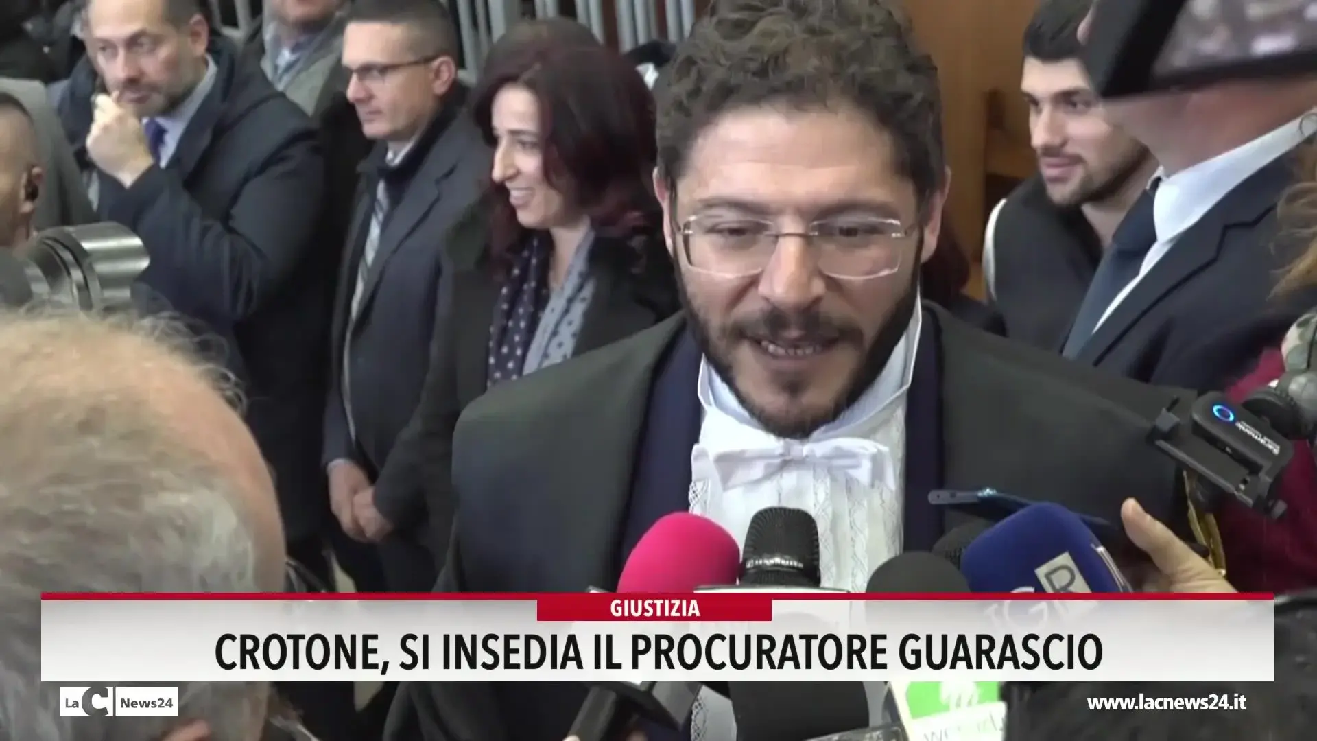 Crotone, si insedia il procuratore Guarascio