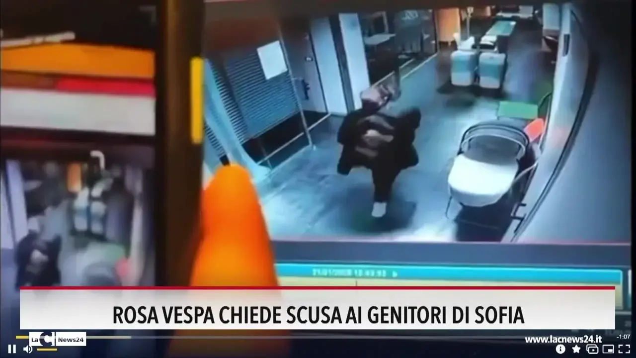 Rosa Vespa chiede scusa ai genitori di Sofia