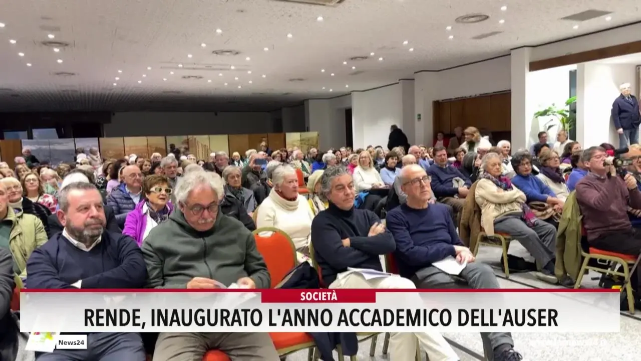 Rende, inaugurato l'anno accademico dell'Auser