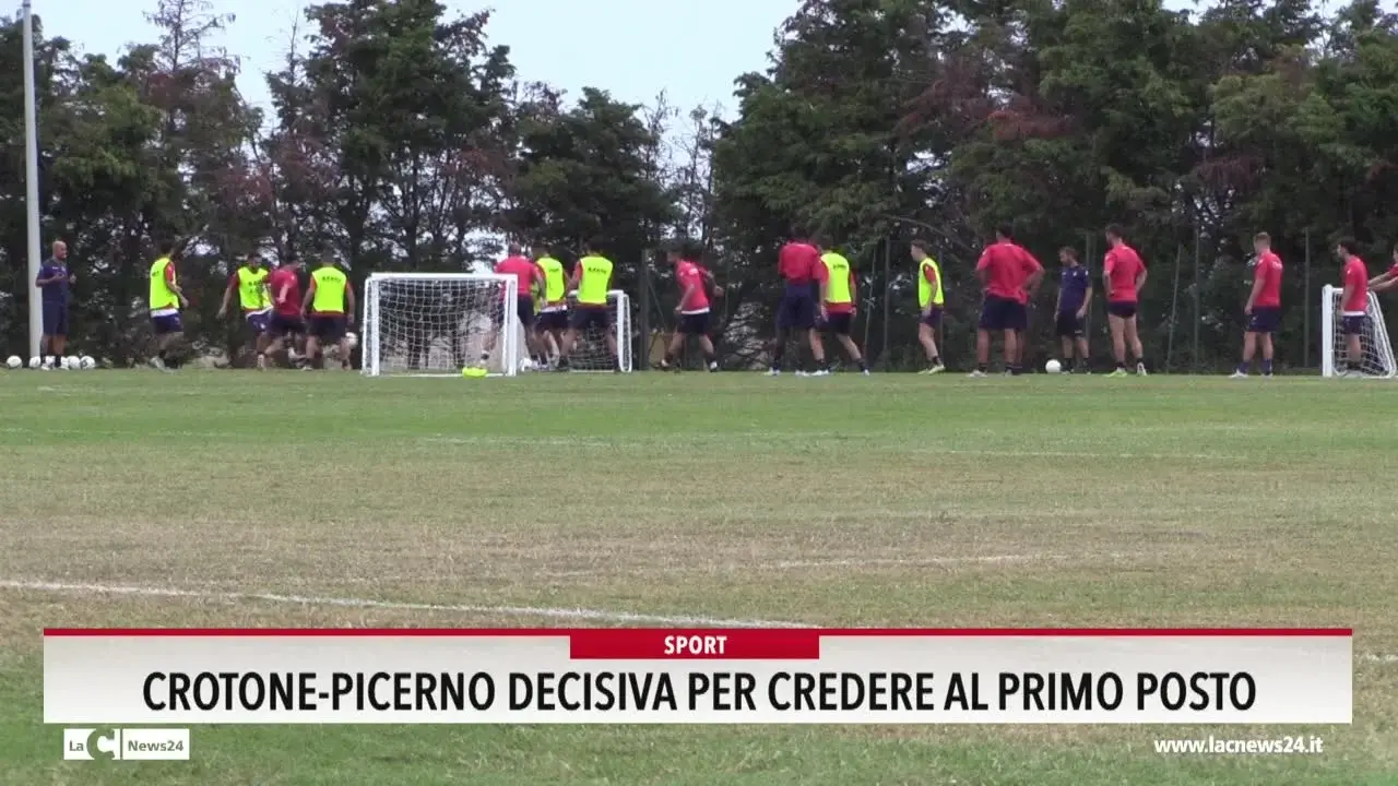 Crotone-Picerno decisiva per credere al primo posto