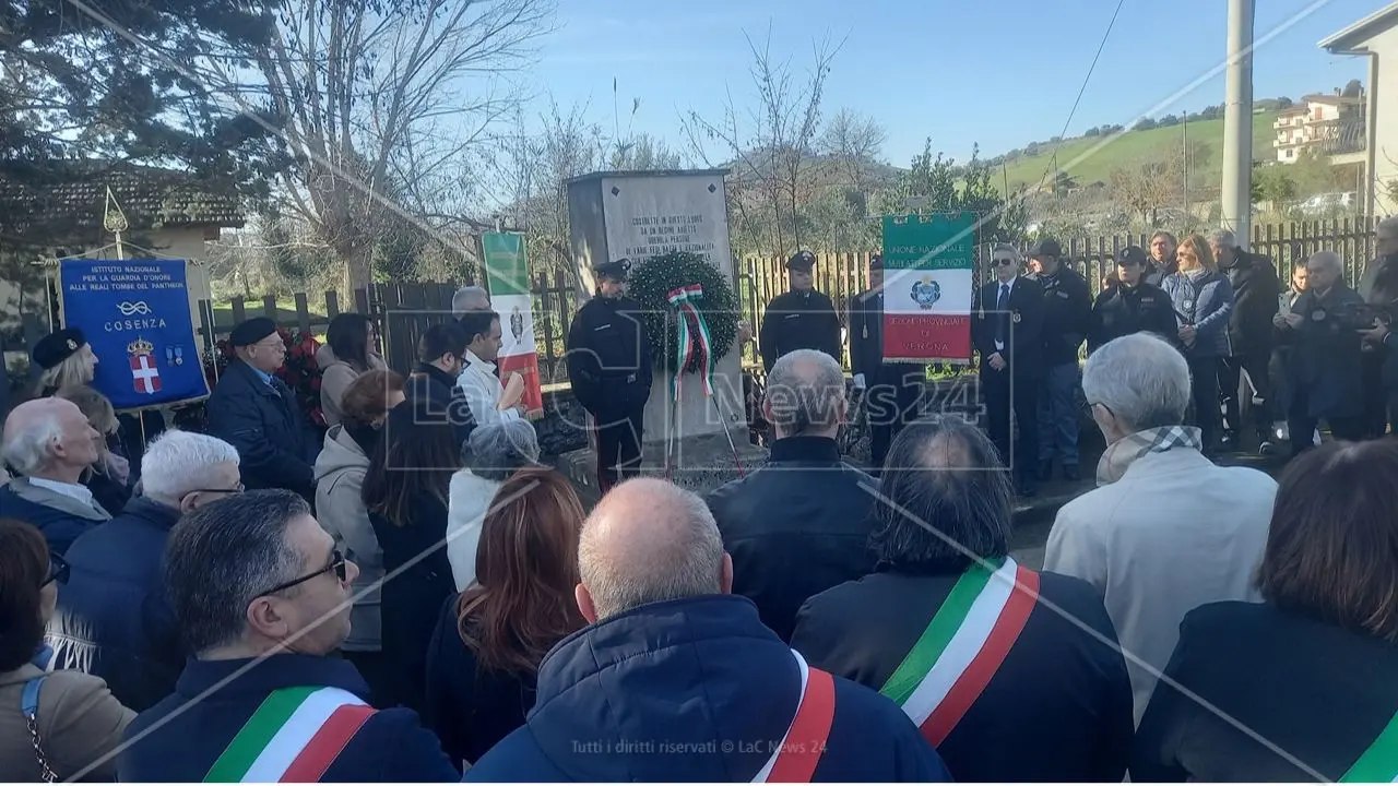 Giornata della Memoria a Tarsia, il prefetto Padovano: «La Shoah viva nel ricordo di tutti e per sempre»\n