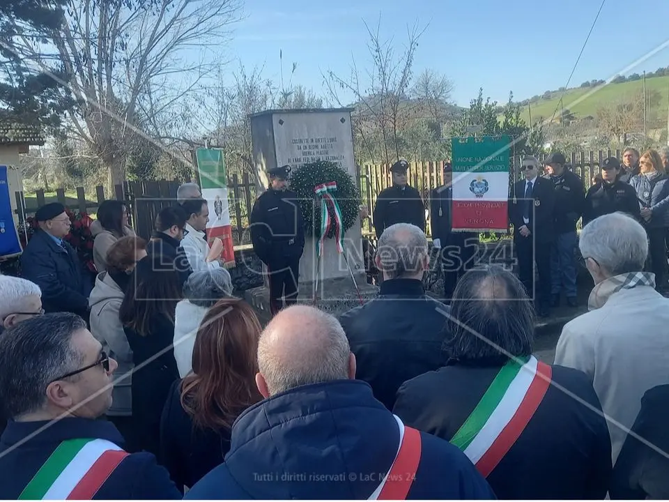 Giornata della Memoria a Tarsia, il prefetto Padovano: «La Shoah viva nel ricordo di tutti e per sempre»