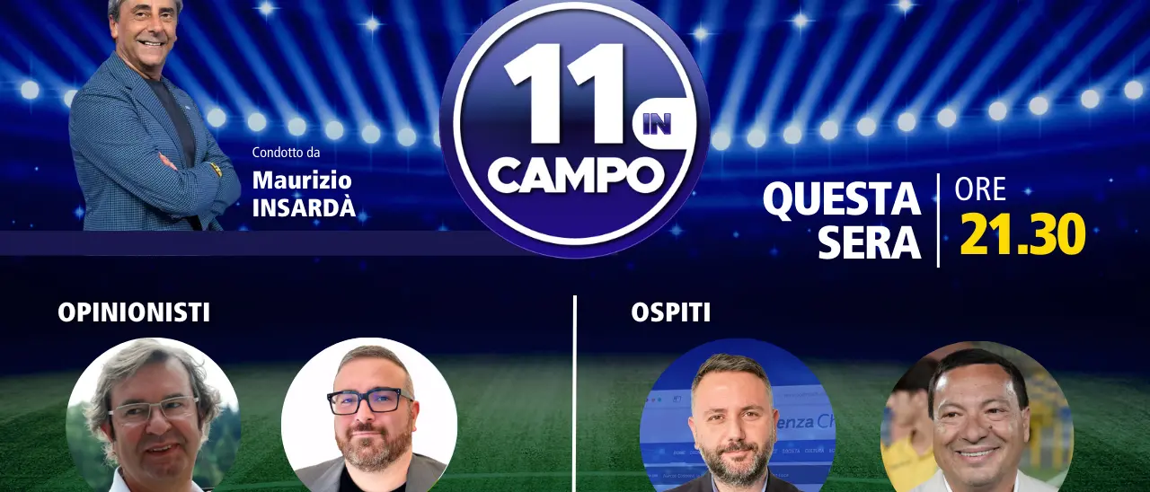 Il presidente della Juve Stabia Andrea Langella ospite di “11 in campo”: appuntamento alle 21.30 su LaC Tv