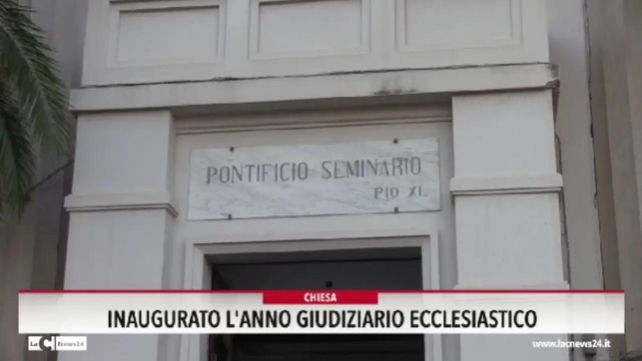 Inaugurato l'anno giudiziario ecclesiastico