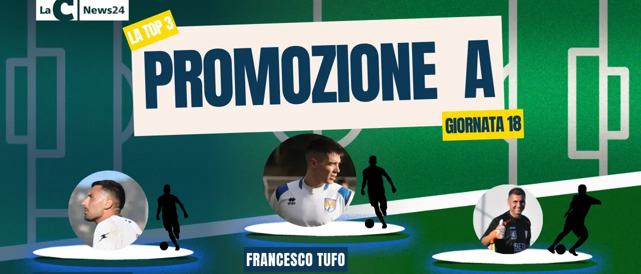 Promozione A, Tufo (Scalea) segna una rete d’autore e si prende il posto nella Top 3. Sul podio anche Caruso (Altomonte) e La Banca che salva la Juvenilia