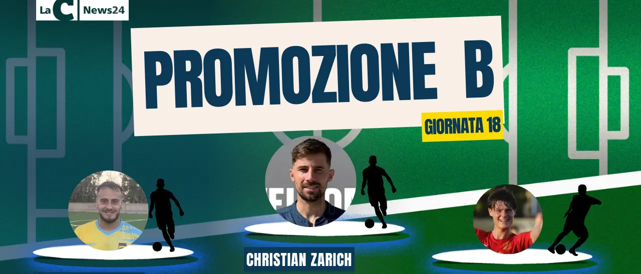 Promozione B, Zarich segna due gol e agguanta il primo posto della Top 3. Gligora lancia l'Africo, mentre l'Atletico Maida sprinta con Cesana