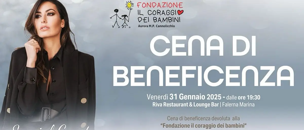 Diemmecom in campo per la solidarietà, cena di\u00A0beneficenza per la Fondazione Il Coraggio dei bambini: ospite d’onore Elisabetta Gregoraci\n