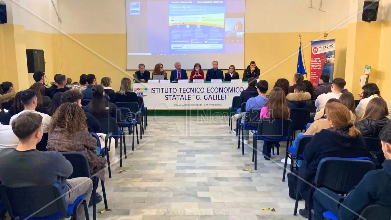 I manager sportivi di domani passano da Vibo Valantia: inaugurato il nuovo indirizzo (quadriennale) all’Ite Galilei