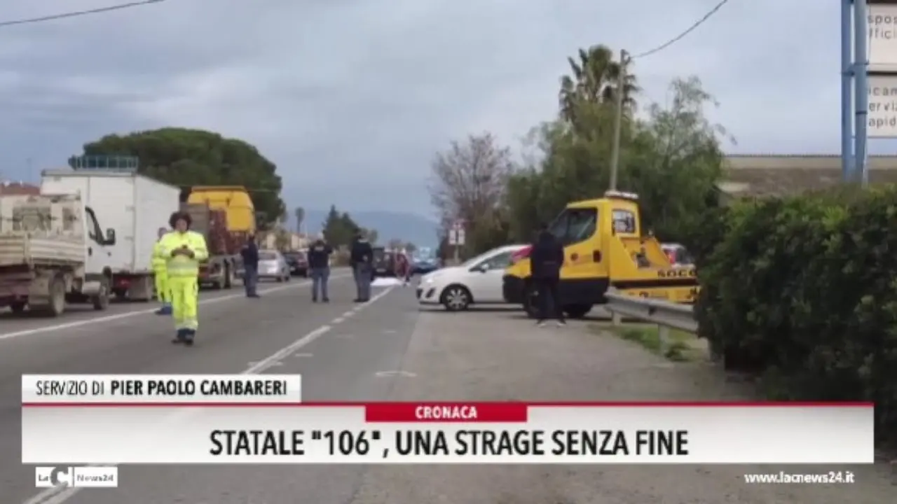 Statale 106, una strage senza fine