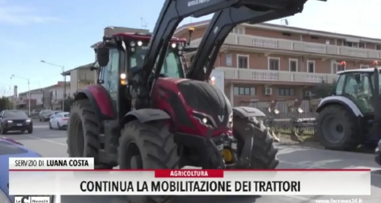 Continua la mobilitazione dei trattori