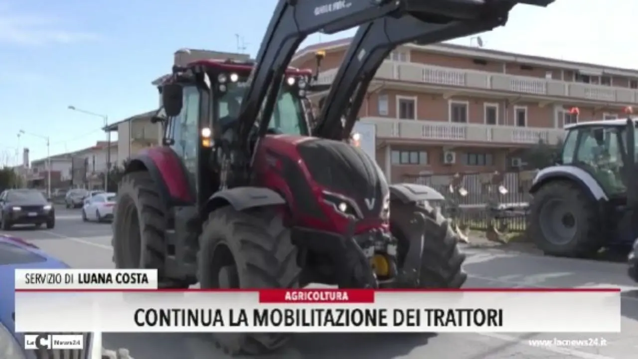 Continua la mobilitazione dei trattori