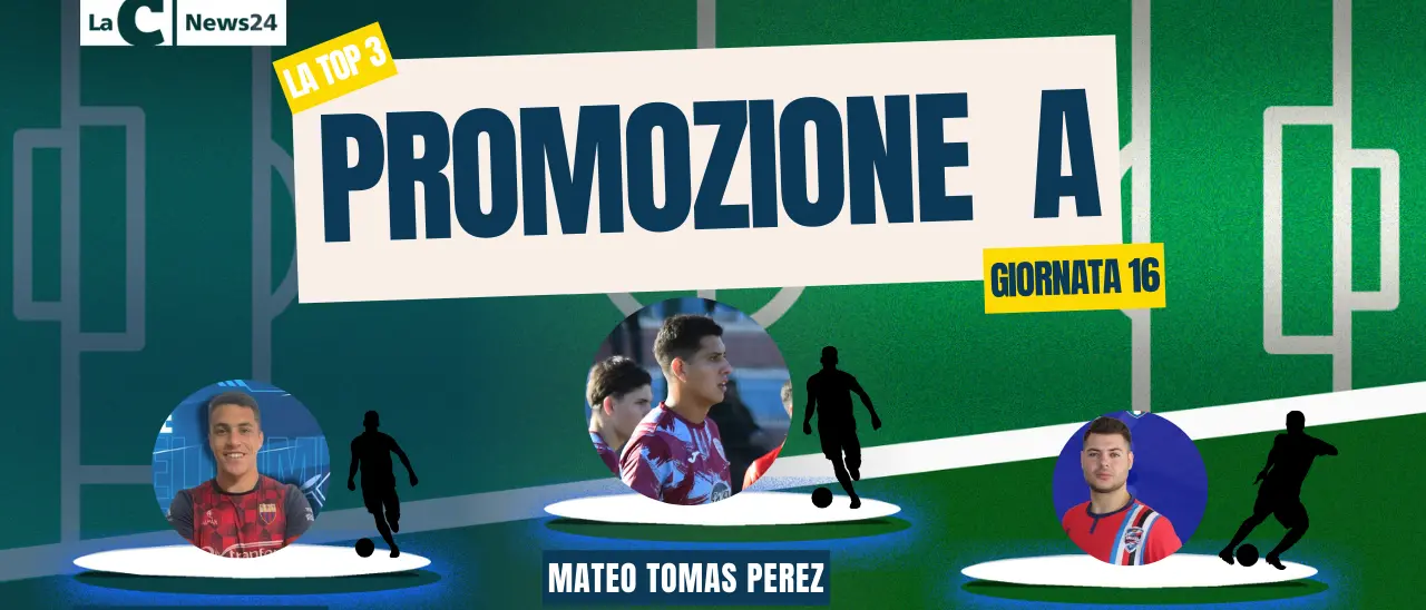 La tripletta di Perez fa respirare il Campora, per De Arriba due gol che accendono il Cassano. Sesti para tutto e l’Amantea impatta a Sersale. La Top 3 di LaC