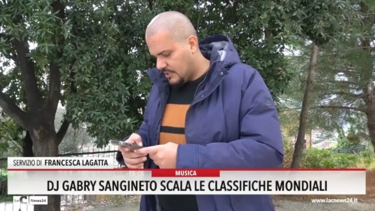 Dj Gabry Sangineto scala le classifiche mondiali