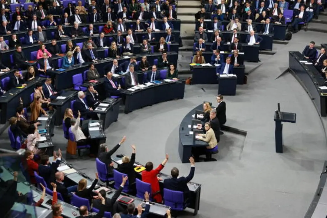 Una seduta del Bundestag