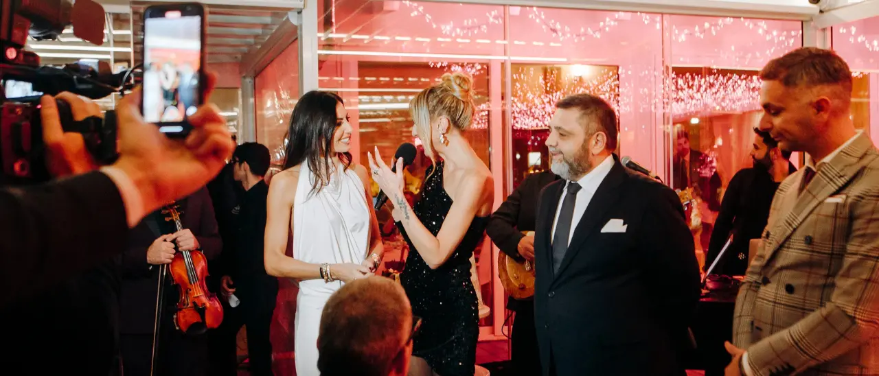 La Calabria più bella al Riva, successo per la cena di solidarietà organizzata\u00A0da Diemmecom con Elisabetta Gregoraci ospite d’onore\n