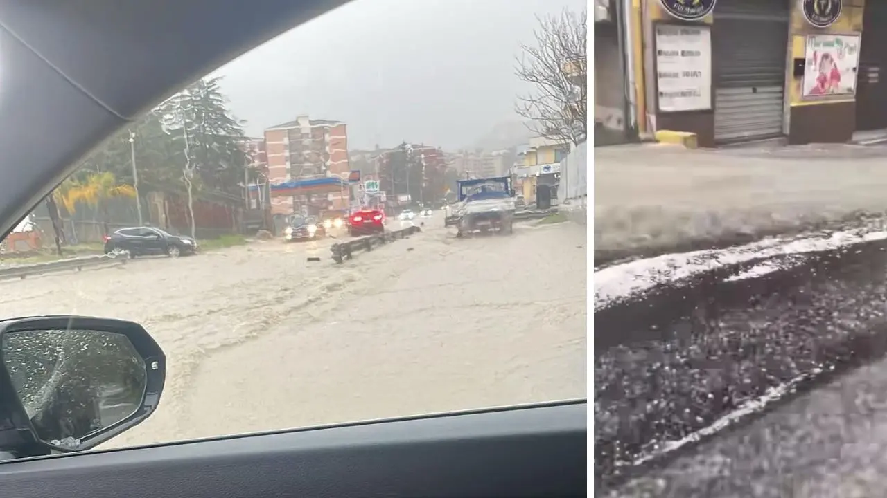 Catanzaro flagellata dal maltempo, scuole chiuse a Lido e parte della città senz’acqua