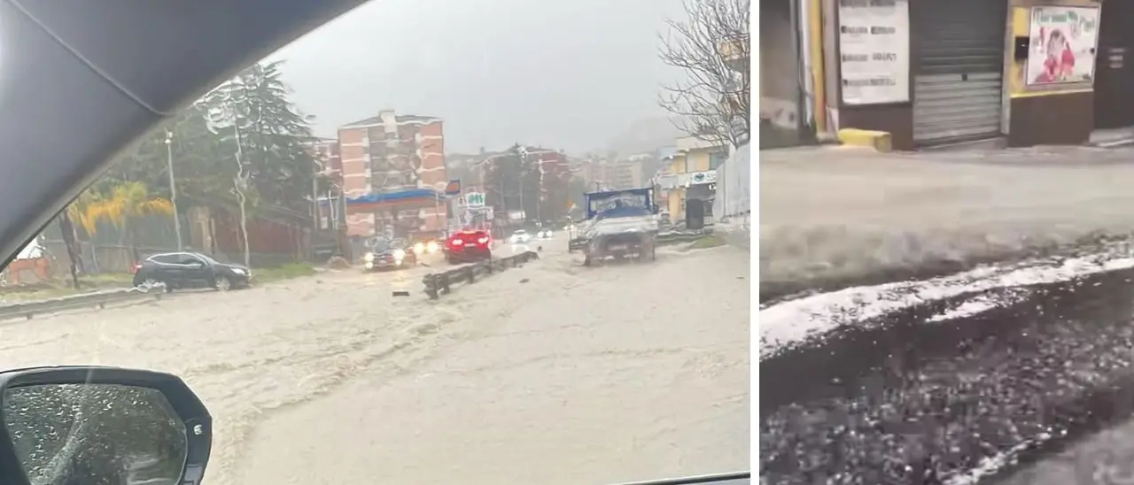 Catanzaro flagellata dal maltempo, scuole chiuse a Lido e parte della città senz’acqua\n