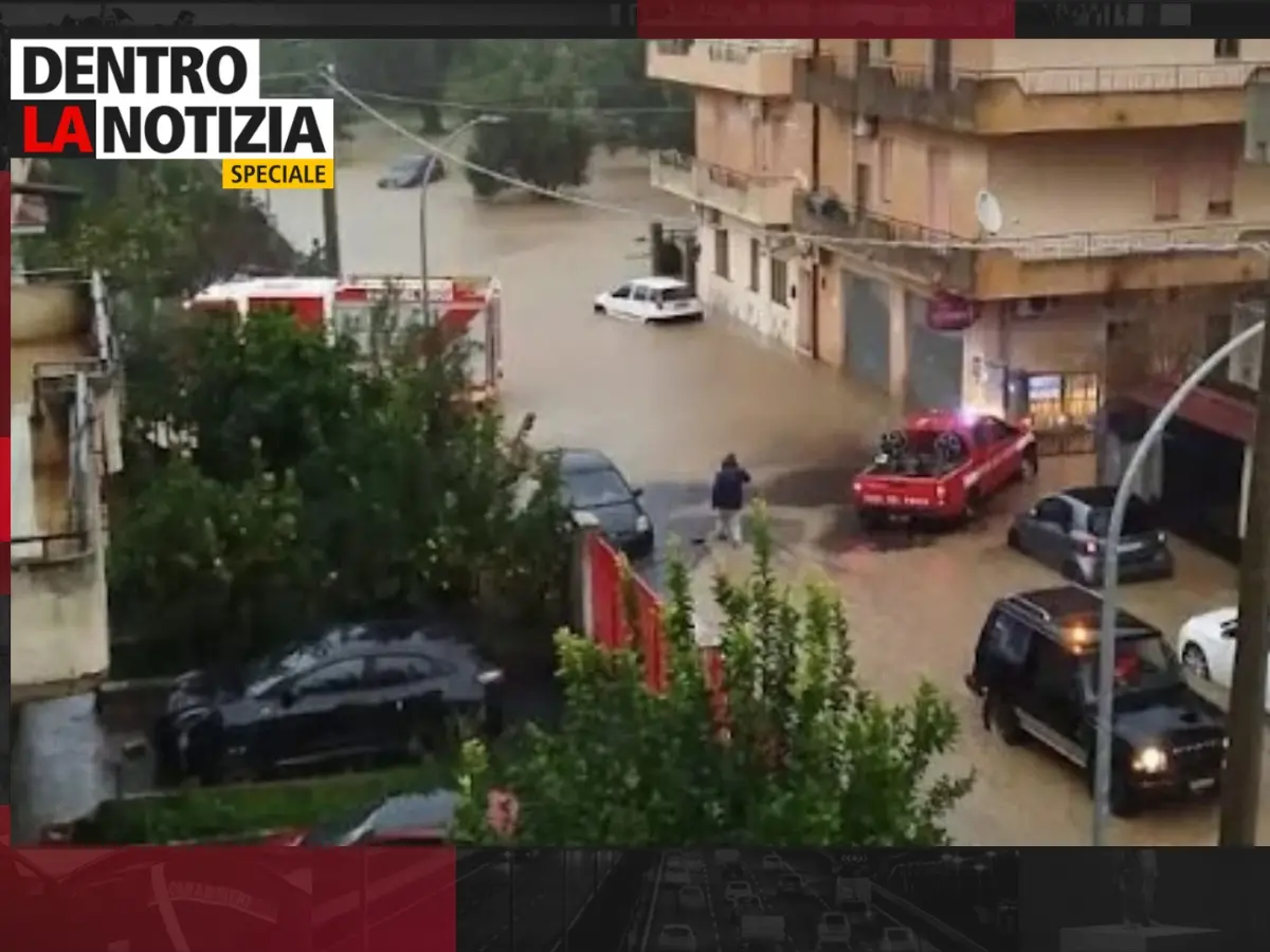 Calabria flagellata dal maltempo, oggi edizione speciale di Dentro la notizia: appuntamento alle 13.30