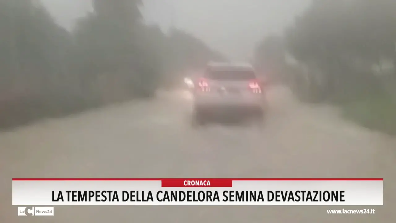 La tempesta della Candelora semina devastazione