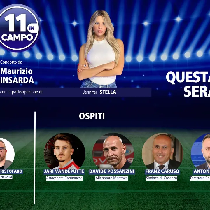 11 in campo, puntata speciale dedicata al calciomercato: appuntamento alle 21.30 su LaC Tv