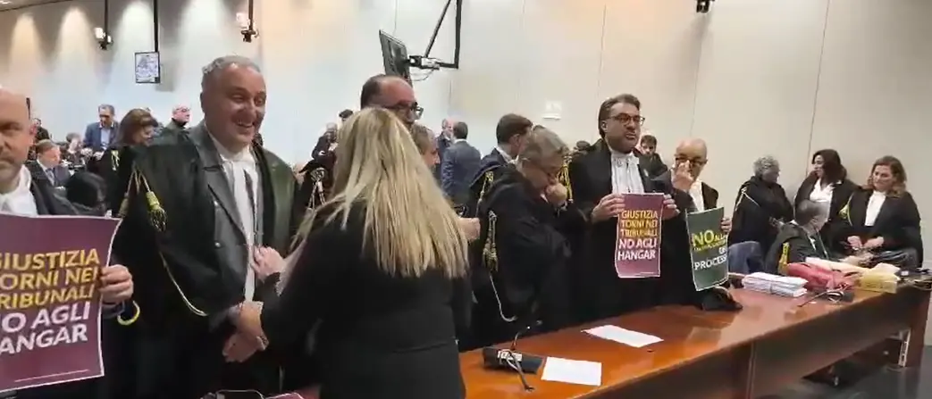 Rinascita, il processo d’appello potrebbe tornare in Calabria\u00A0dopo la protesta degli avvocati alla prima udienza a Catania