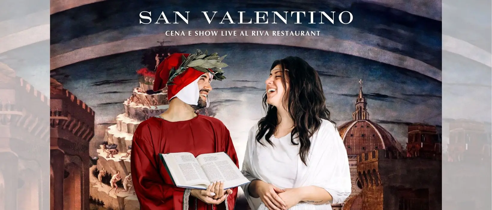 I 7 vizi capitali protagonisti della serata di San Valentino al Riva Restaurant di Falerna Marina