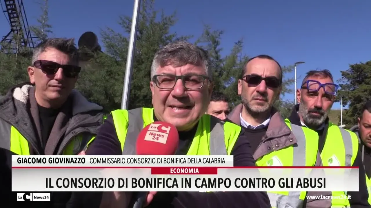 Il consorzio di bonifica in campo contro gli abusi