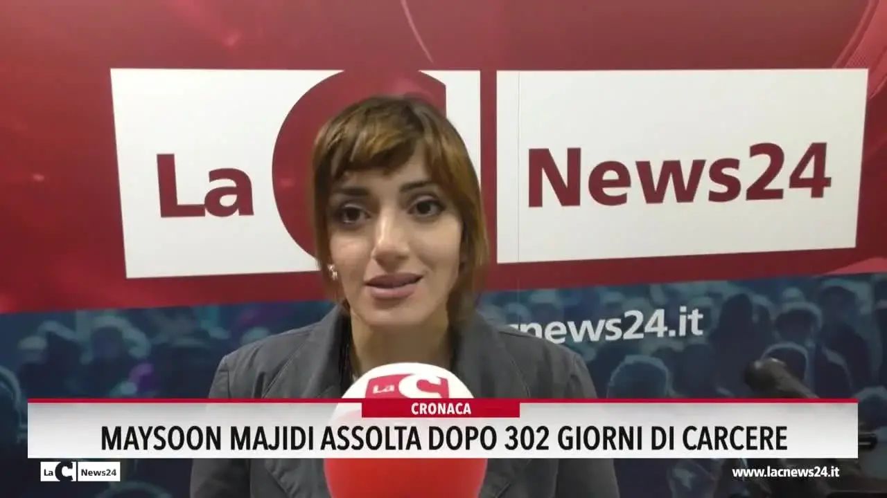 Maysoon Majidi assolta dopo 302 giorni di carcere