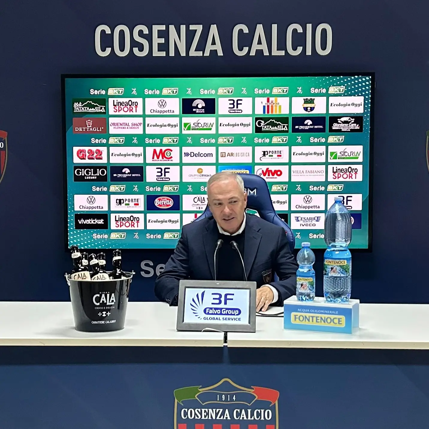 Verso Cosenza-Carrarese, Alvini: «Partita importantissima, va fatto tutto bene»