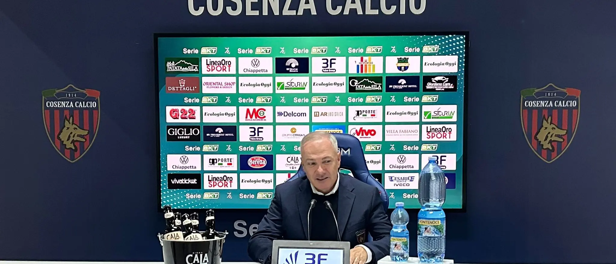 Verso Cosenza-Carrarese, Alvini: «Partita importantissima, va fatto tutto bene»