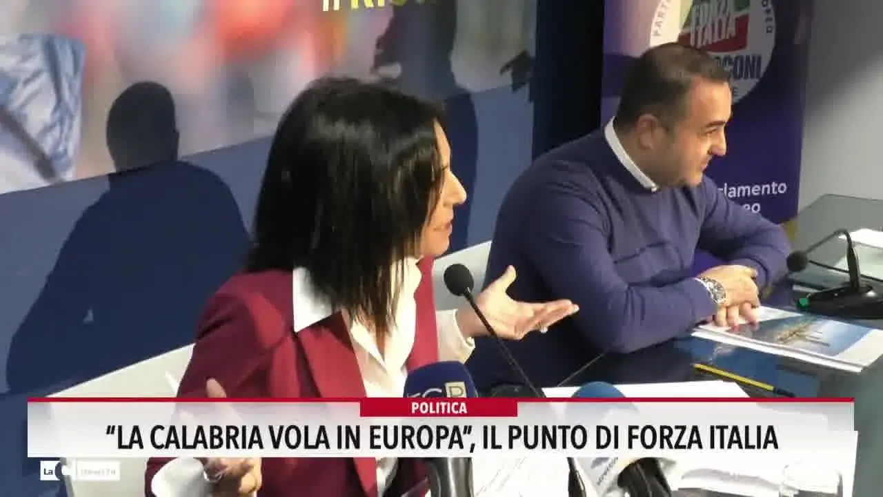 La Calabria vola in Europa, il punto di Forza Italia