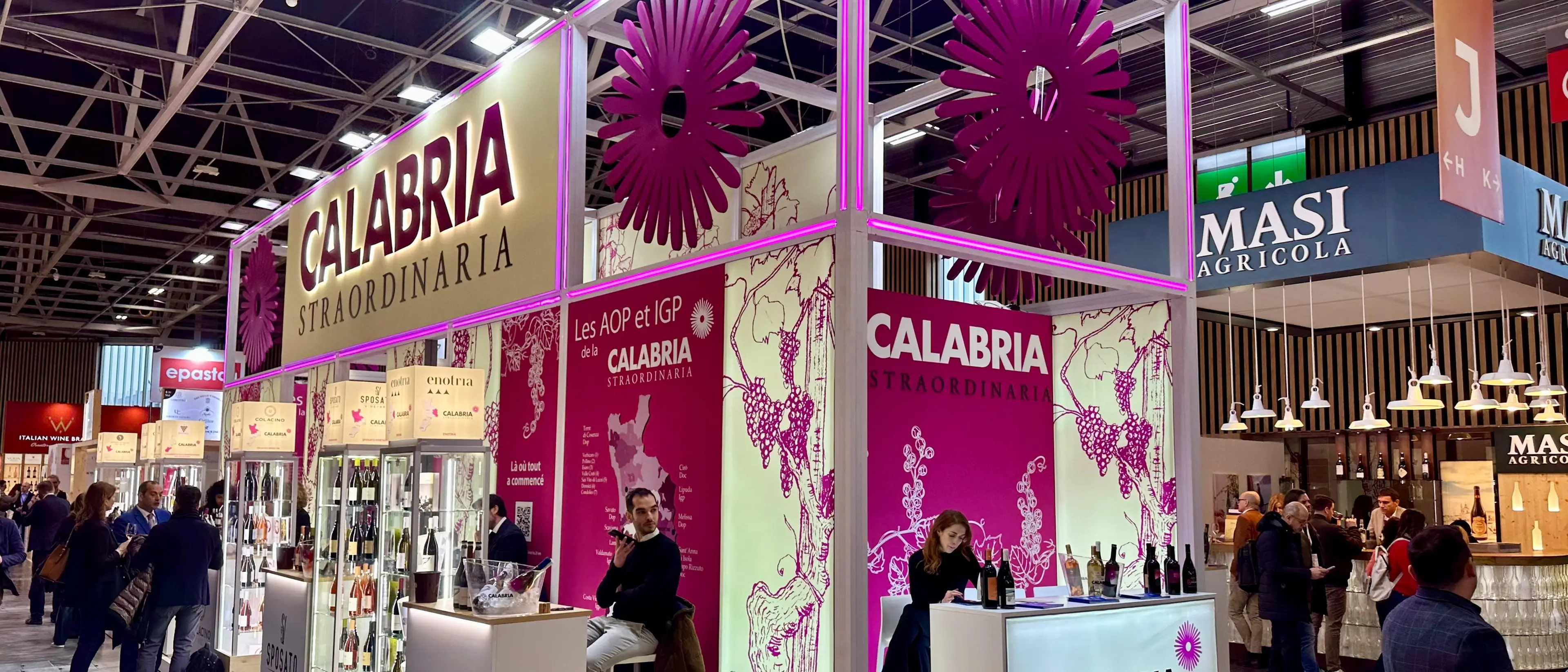 Tradizione e qualità in vetrina: la Calabria dei vini protagonista al Wine Paris 2025