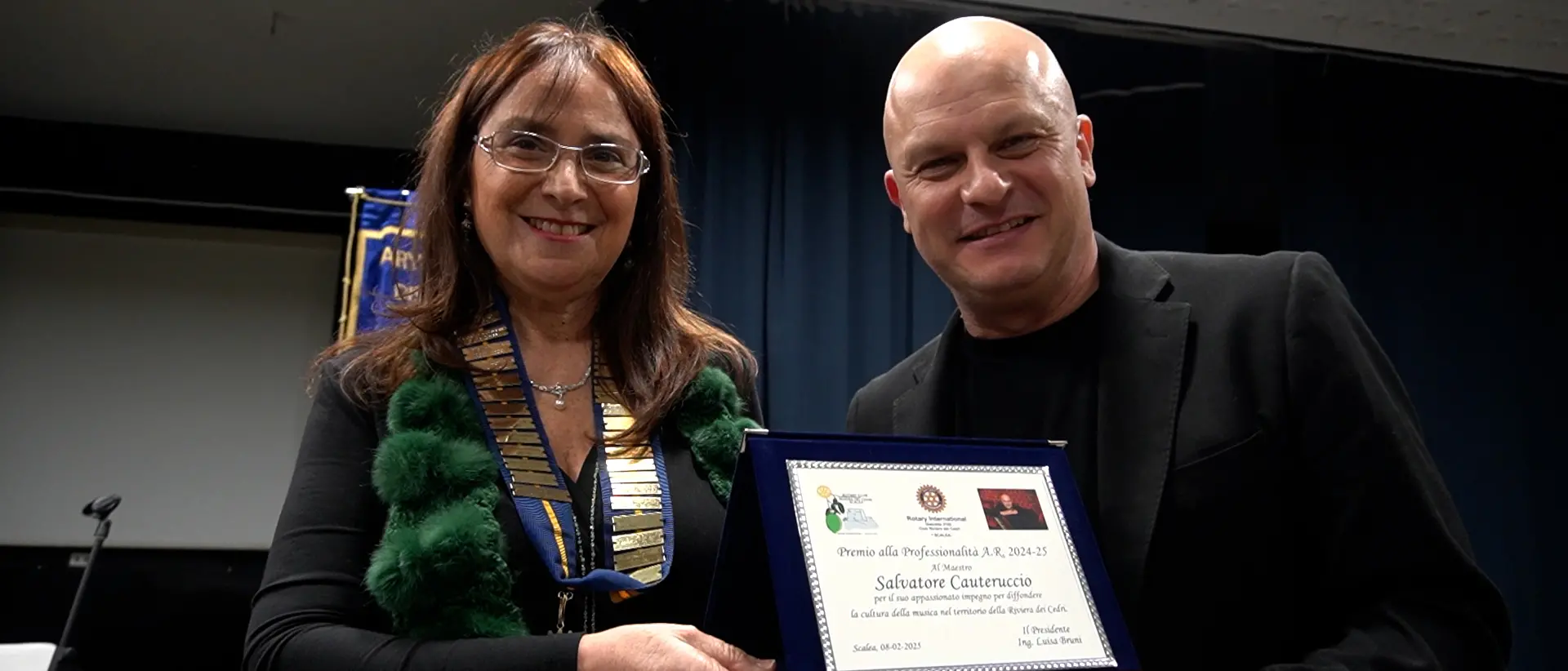 Scalea, al musicista Salvatore Cauteruccio il \"Premio alla Professionalità 2025\"\n