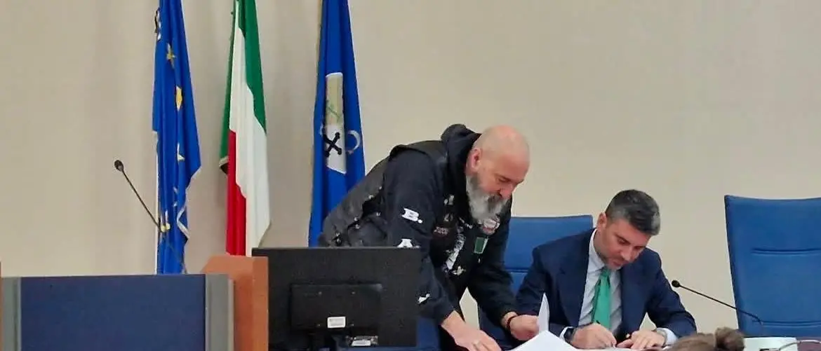 Bikers e Regione uniti contro gli abusi sui minori, siglato un protocollo d’intesa