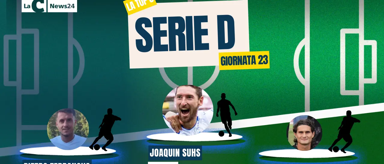 Serie D, Suhs si traveste da attaccante e “mata” la Reggina. Terranova (Vibonese) segna più di tutti, Umbaca luce del Sambiase: ecco il podio settimanale