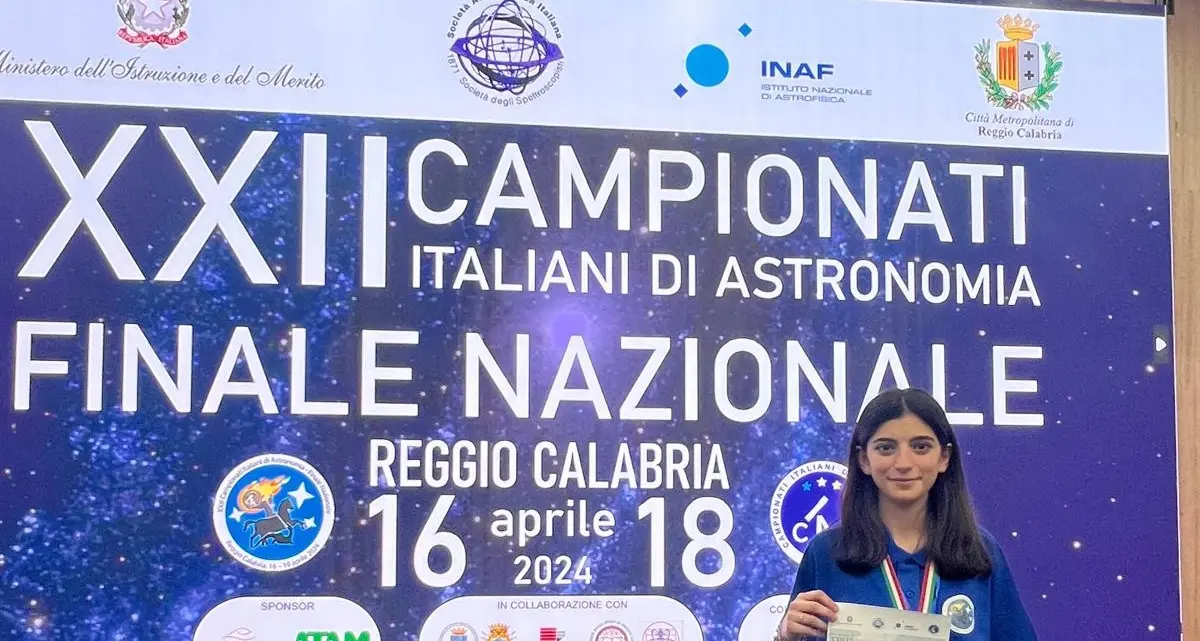 Pluripremiata alle Olimpiadi di Astronomia, Chiara Luppino: «Sono una cercatrice di risposte, attratta da ciò che non ha spiegazione»\n