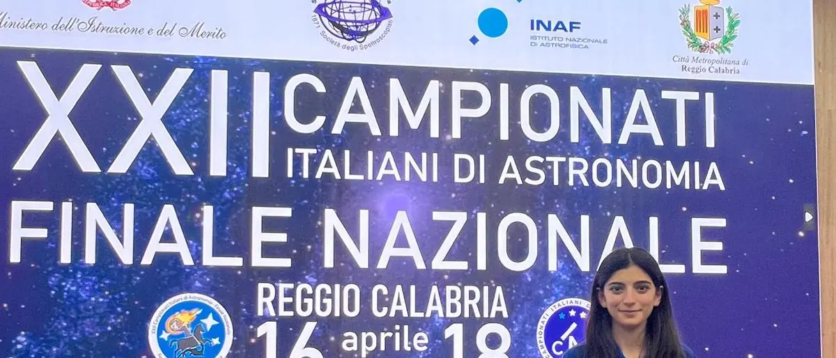 Pluripremiata alle Olimpiadi di Astronomia, Chiara Luppino: «Sono una cercatrice di risposte, attratta da ciò che non ha spiegazione»\n