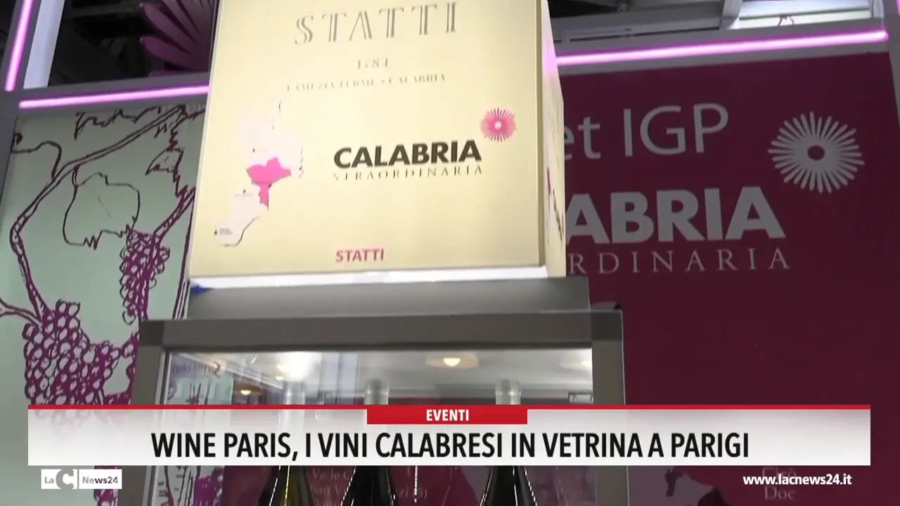 Wine Paris, i vini calabresi in vetrina a Parigi