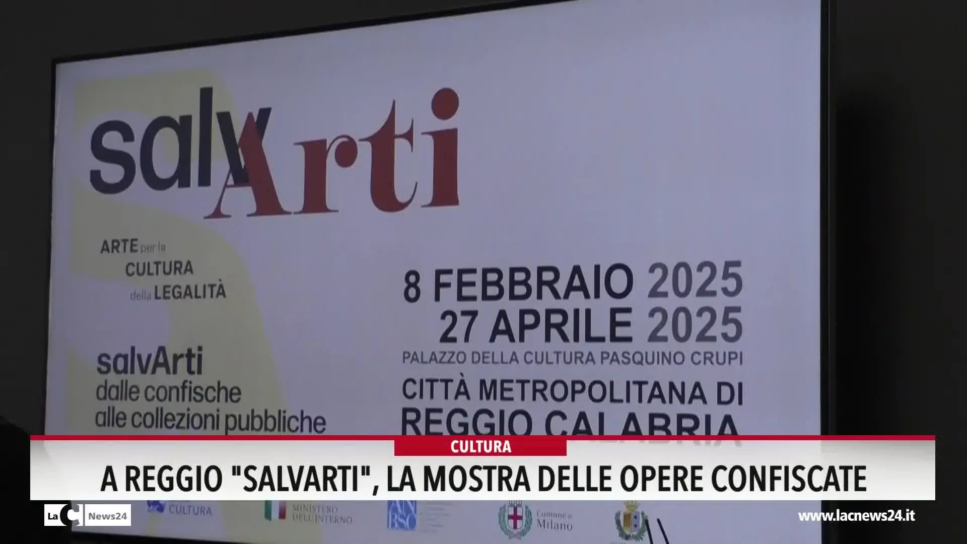 A Reggio Salvarti, la mostra di opere confiscate