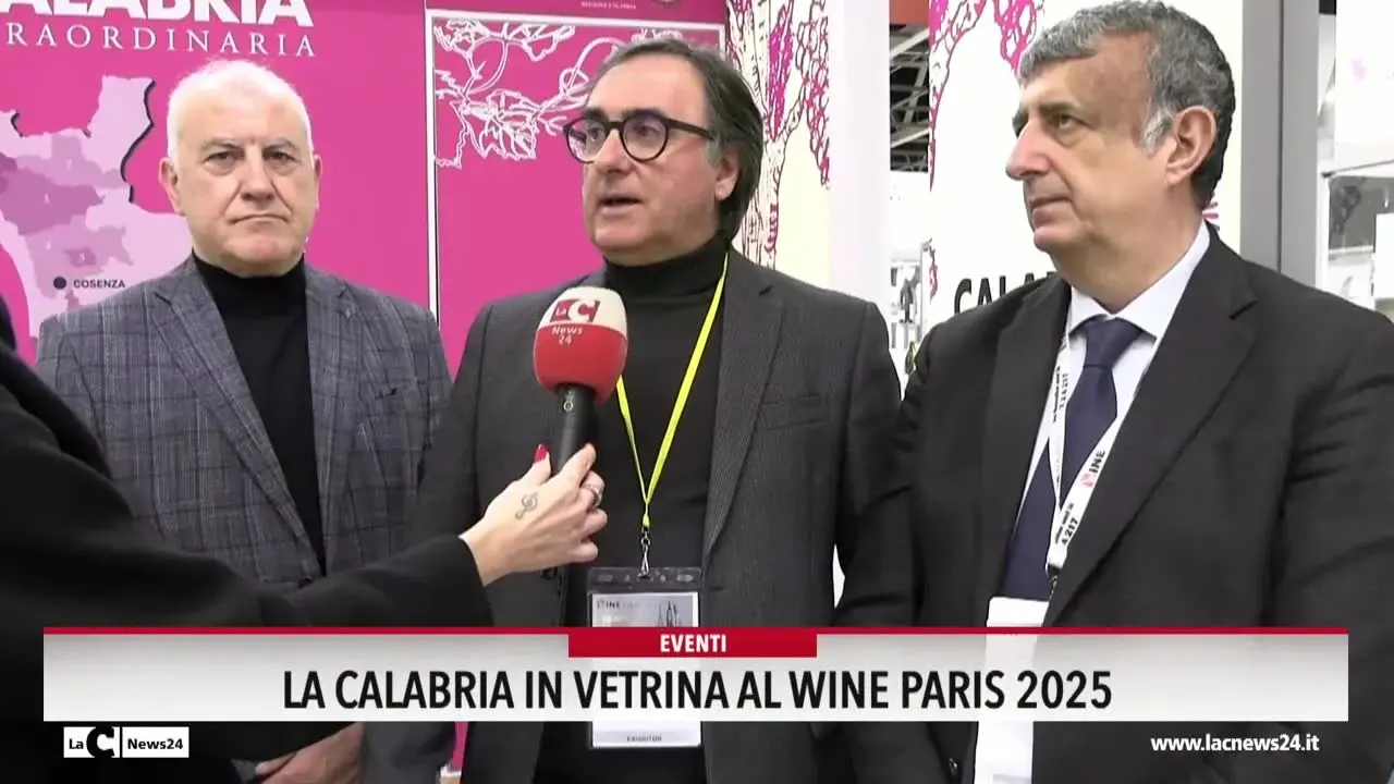 La Calabria in vetrina al Wine Paris 2025