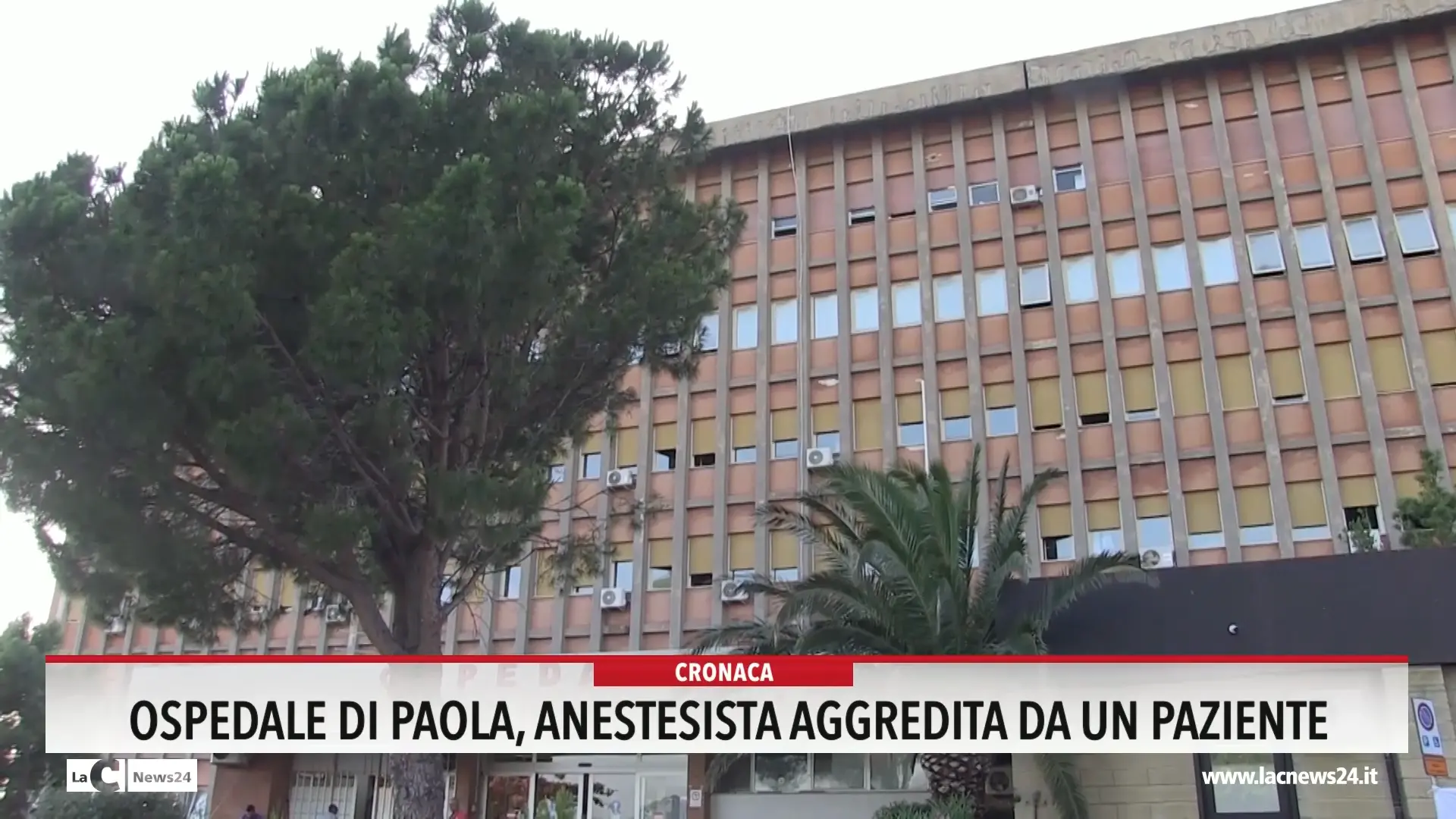 Ospedale di Paola, anestesista aggredita da un paziente