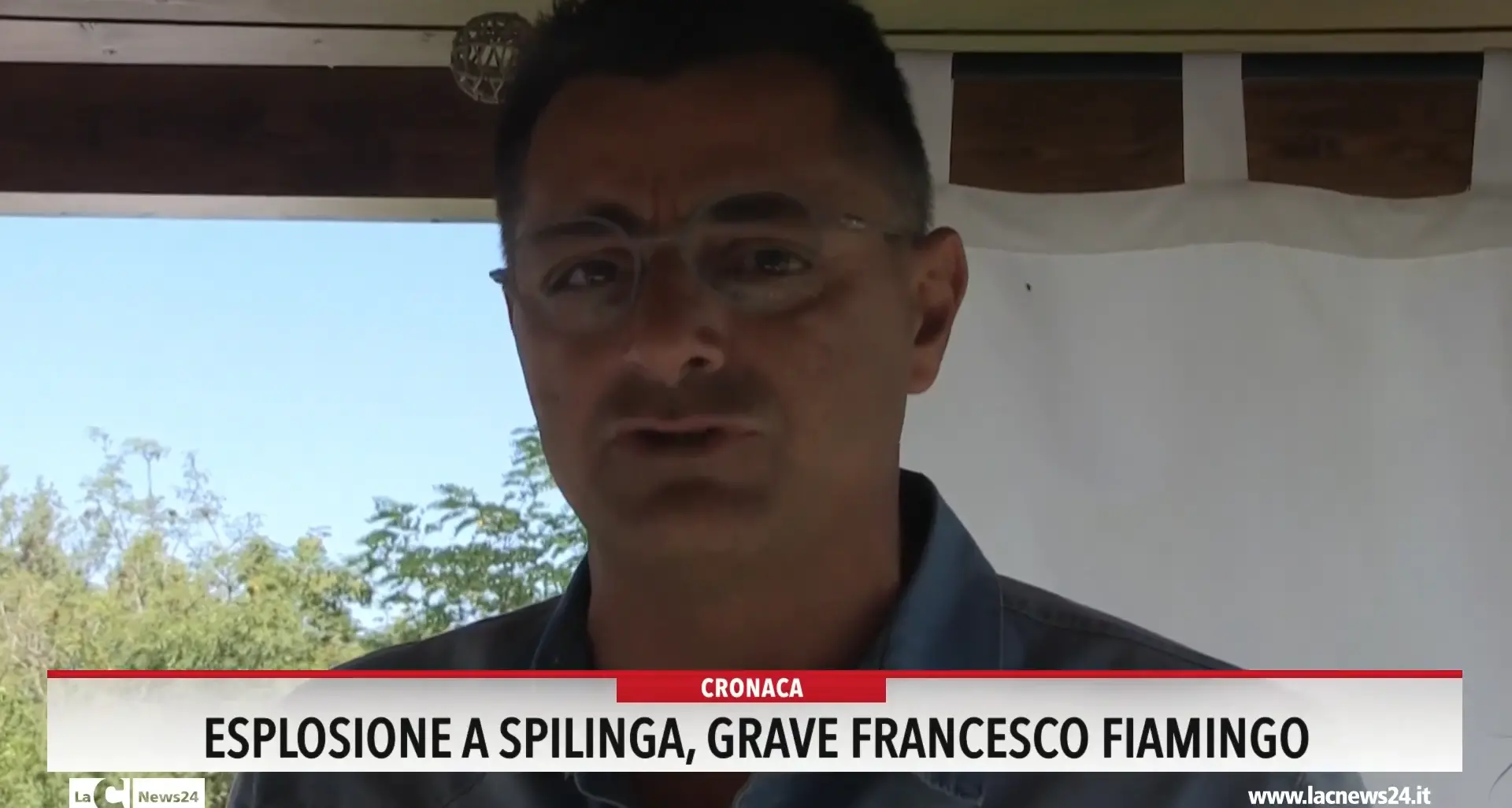 Esplosione a Spilinga, grave Francesco Fiamingo