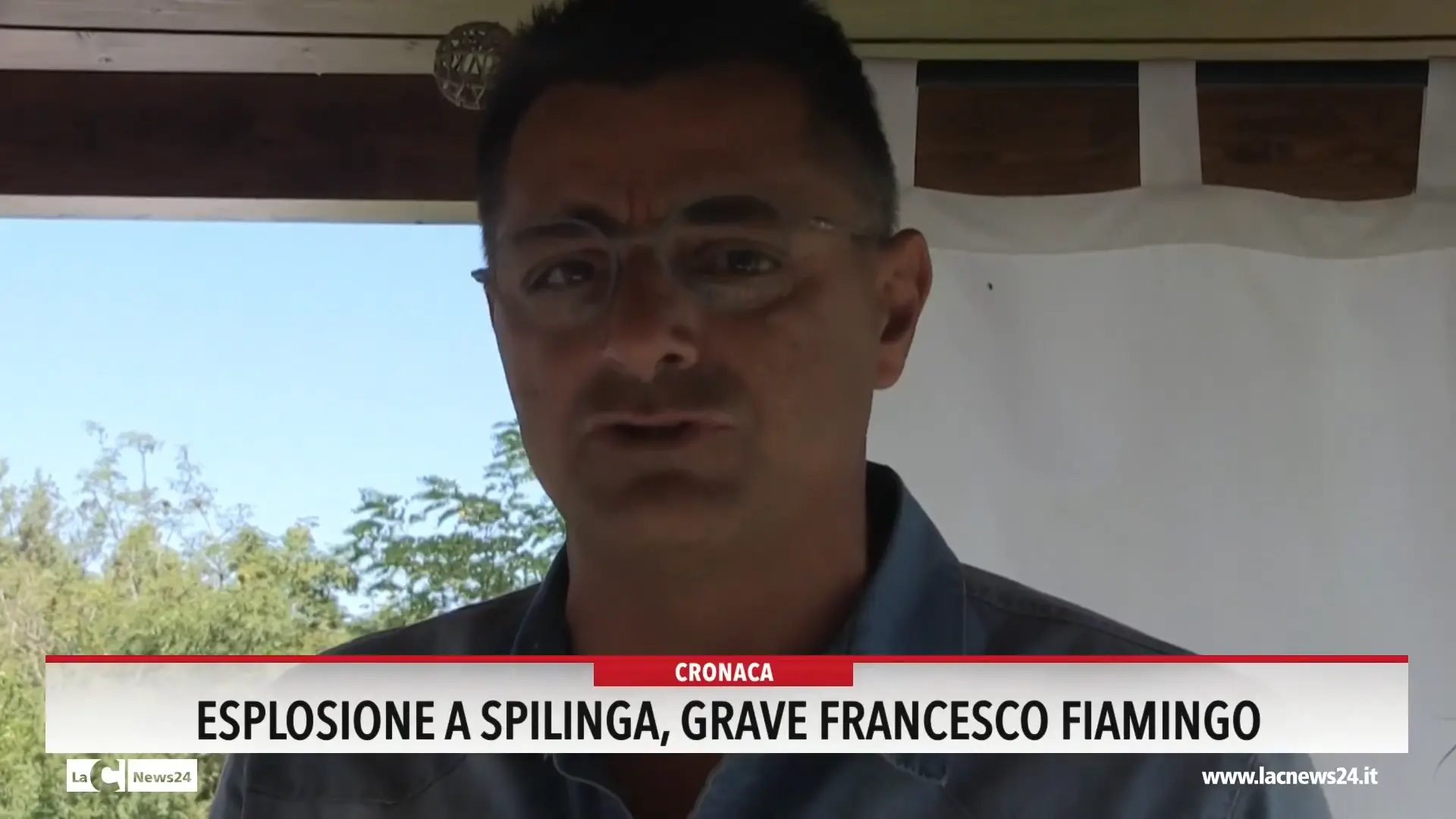 Esplosione a Spilinga, grave Francesco Fiamingo