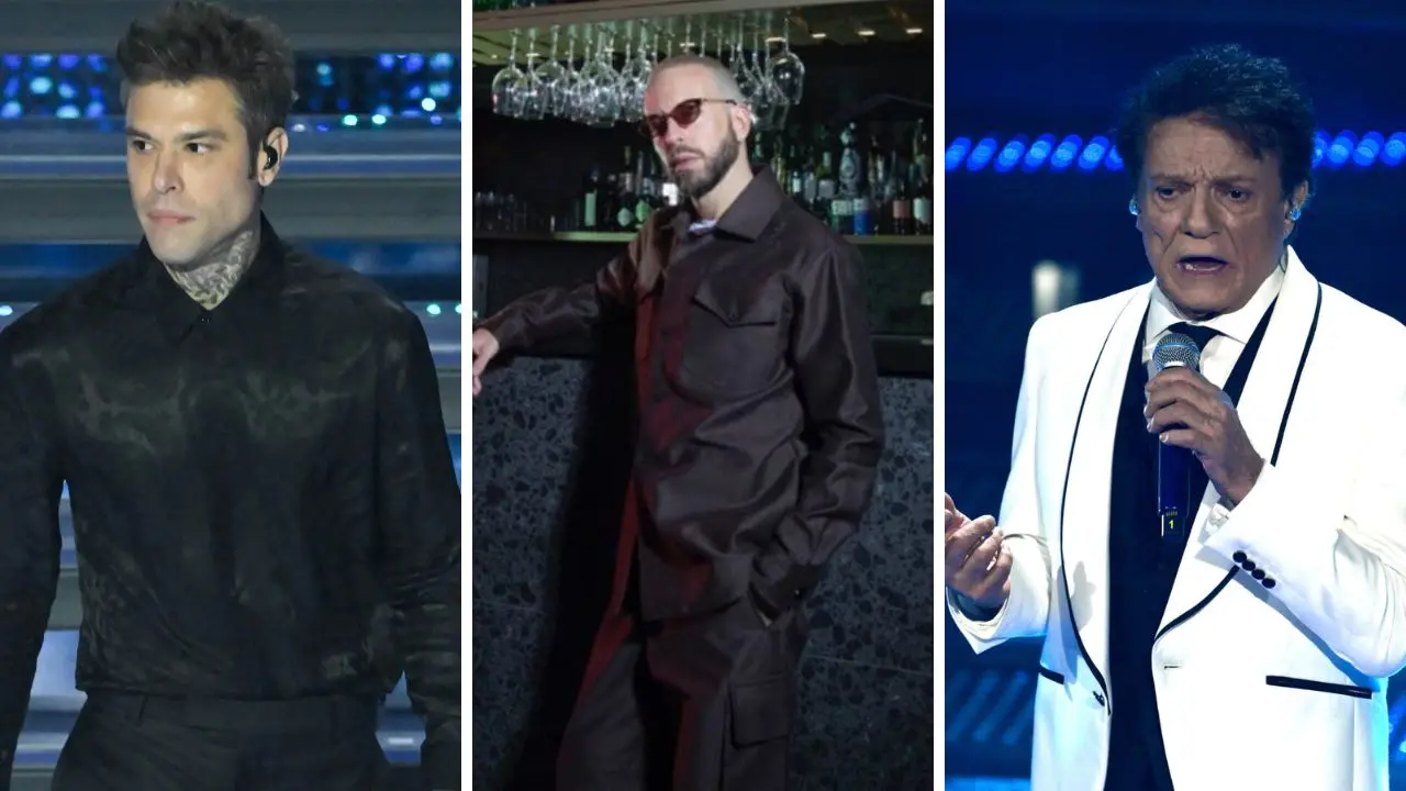 La classifica dei Paperoni di Sanremo 2025: Fedez in testa, seguito da Shablo e Massimo Ranieri\n